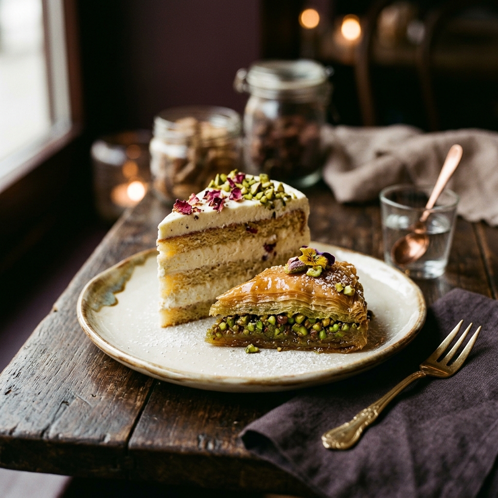 Torte und Baklava