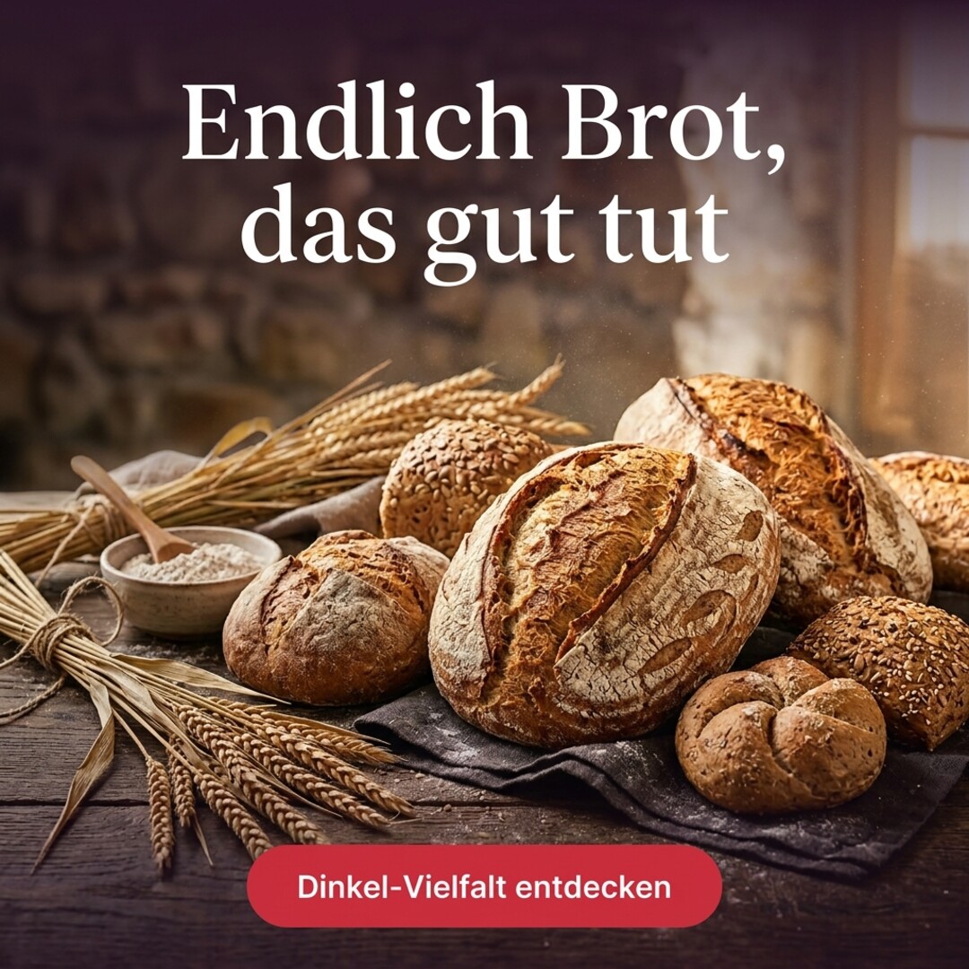 Ad: Endlich Brot, das gut tut